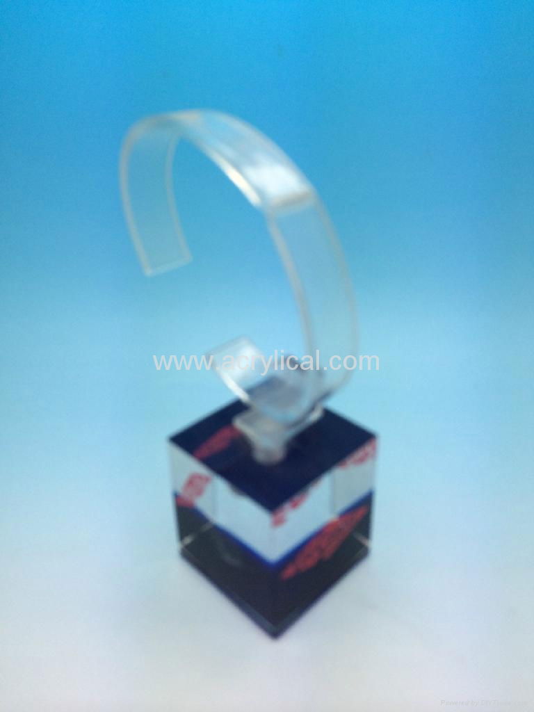 acrylic watch stands with PC c cuff