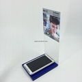 cell phone stand / phone display stands with security alarm system