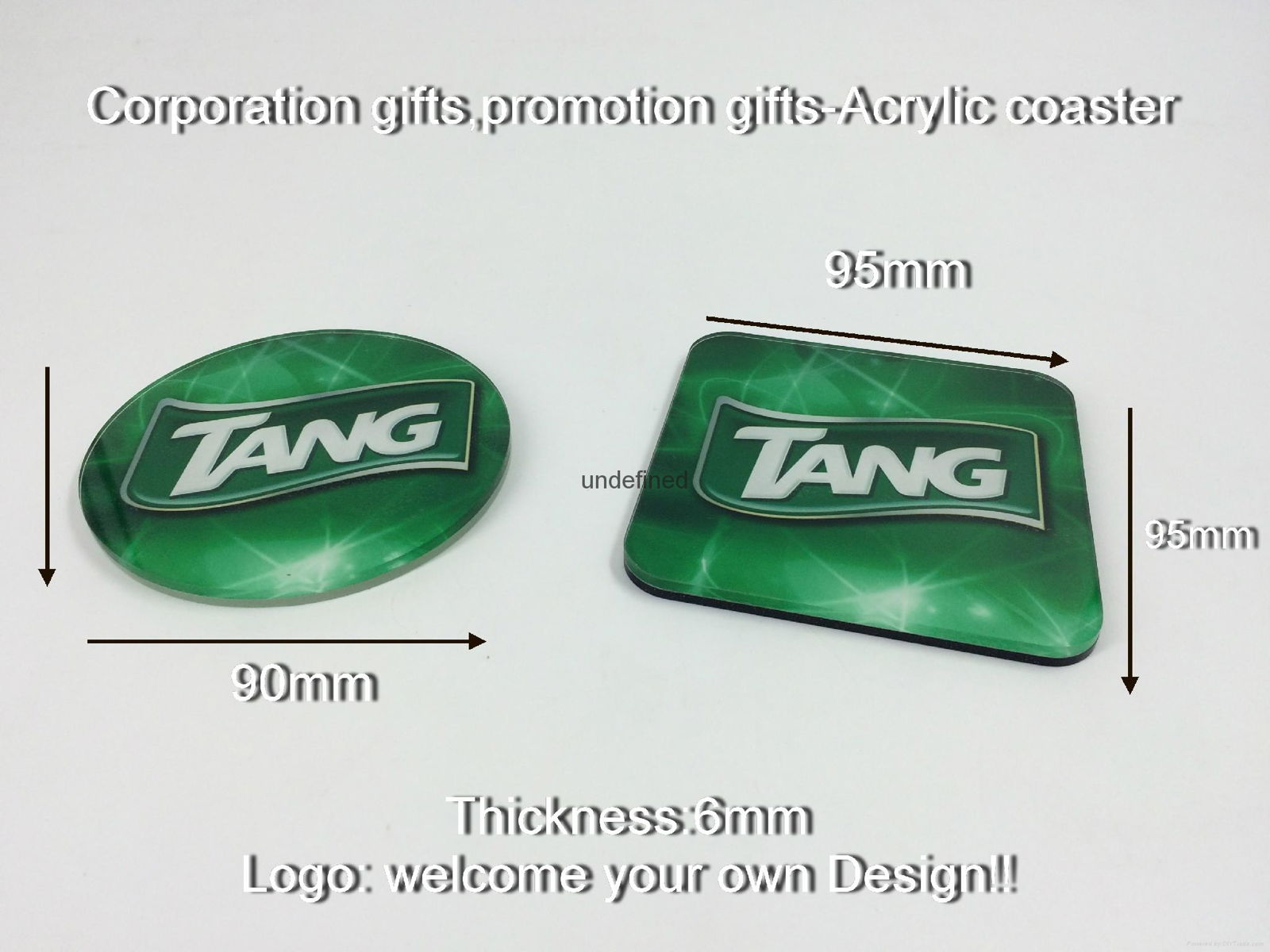 promotion giftscorporation gifts -acrylic coasters