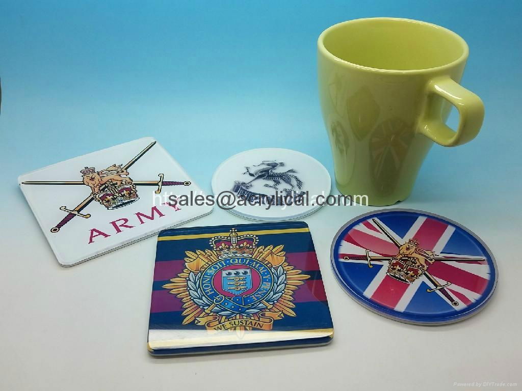 promotion giftscorporation gifts -acrylic coasters 4