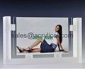 Acrylic photo frame,acrylic picture frame 12+12mm,The Heavy Magnetic Picture Frame preserves your photo between heavy sheets of clear acrylic that are held together by magnetic corners. Can be used vertically or horizontally and available in three sizes:2-1/2 X 3-1/2 X 3/4, 3 1/2  , 3 1/2   x 5  , 4   x 6  , 5   x 7  .