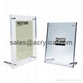 Acrylic photo frame,acrylic picture frame 12+12mm,The Heavy Magnetic Picture Frame preserves your photo between heavy sheets of clear acrylic that are held together by magnetic corners. Can be used vertically or horizontally and available in three sizes:2-1/2 X 3-1/2 X 3/4, 3 1/2  , 3 1/2   x 5  , 4   x 6  , 5   x 7  .