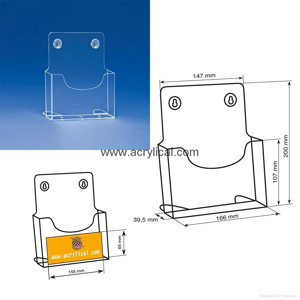 亚克力-宣传册子胶架,亚克力资料架,彩页架,透明宣传单架展示架子