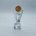 acrylic award and trophy