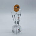 acrylic award and trophy