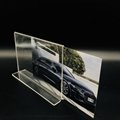 A6 T stand,A6 Portrait acrylic T Stand Menu Holder 7