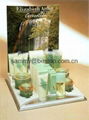 Cosmetic countertop display stand
