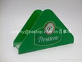 Acrylic napkin  holder triangle