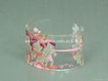 Acrylic Bangle Bracelet