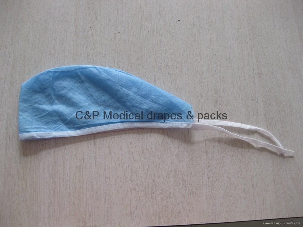 Surgeon caps - with tie