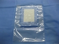 Nonwoven ophthalmic disposable eye drape