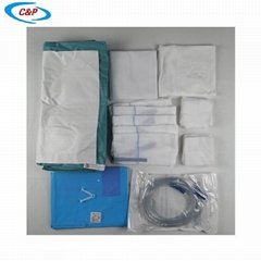 Absorbent Disposable Cesarean Section Surgical Drape Pack