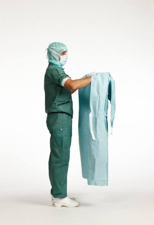 Disposable Surgeon Gown, Large at Rs 60 in Salem | ID: 23152508733