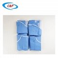Disposable Orthopedic Knee Arthroscopy Surgery Drape Pack Kit With Gown 4