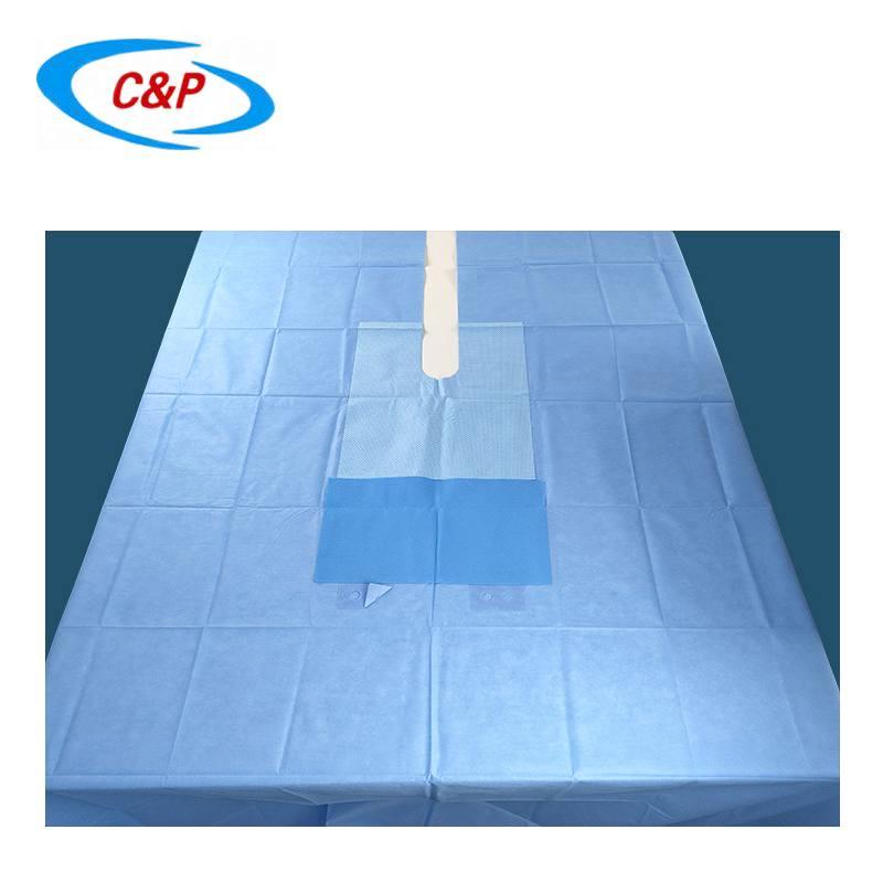 Disposable Blue Sterile Ophthalmic Surgical Drape Pack 2