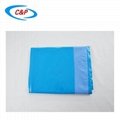 CE ISO13485 Approved Disposable Laparoscopy Surgery Drape Pack 5