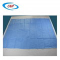 CE ISO13485 Approved Disposable Laparoscopy Surgery Drape Pack 6