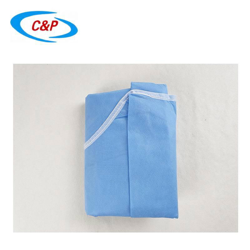 Sterile Standard SMS,SMMS,SMMMS,SSMMMS Disposable Surgical Gown 4