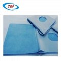 Wood Pulp Aperture Surgical Drape Without Tape 3