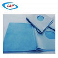 Wood Pulp Aperture Surgical Drape Without Tape