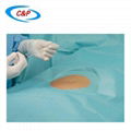 Wood Pulp Aperture Surgical Drape Without Tape