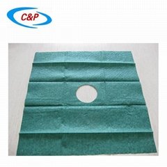Sterile Fenestrated Drape Without Adhesive
