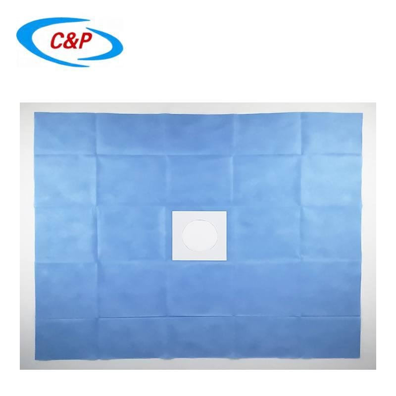 SMS,SMMS,SMMMS Disposable Adhesive Aperture Drape 3