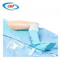 Surgical Disposable Hip Drape With Pouch