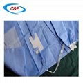 EN13795 Approved Disposable Wood pulp Surgical Gown Manufacturer 2