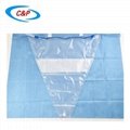Fluid Collection Pouch For Under Buttock Drape 8
