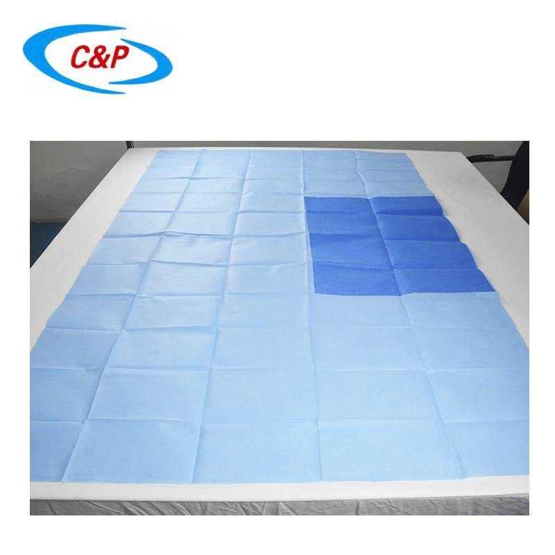Disposable Surgical Drape Sheet With Absorbent Reinforcement 2