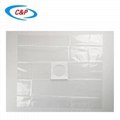 Transparent PE Surgical Fenestrated Towel Drape 2
