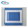 Medical Fenestrated Towel Drape With Absorbent Reinforcement 1