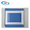 Medical Fenestrated Towel Drape With Absorbent Reinforcement
