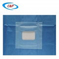 Medical Fenestrated Towel Drape With Absorbent Reinforcement