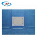 Medical Fenestrated Towel Drape With Absorbent Reinforcement