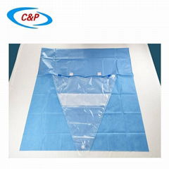 Disposable PP+PE Non woven Under Buttock Drape With Pouch