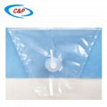 Disposable PP+PE Non woven Under Buttock Drape With Pouch