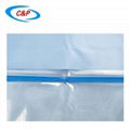 Disposable PP+PE Non woven Under Buttock Drape With Pouch