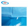 Sterile Blue PE Surgical Under Buttock Drape With Pouch