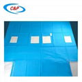 Disposable Sterile Angiography Surgical Drape With Four Hole