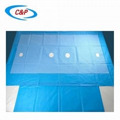 Disposable Sterile Angiography Surgical Drape With Four Hole