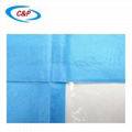 Disposable Sterile Angiography Surgical Drape With Four Hole