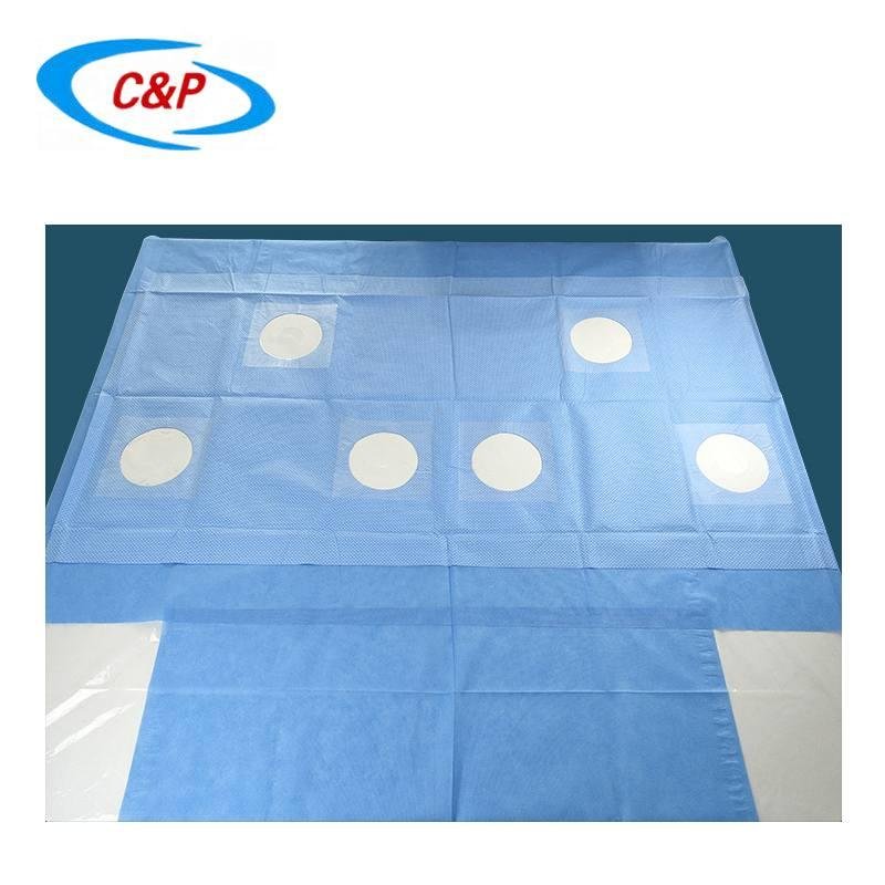 Medical Femoral Angiography Surgical Drape Sheet For Hospital 1