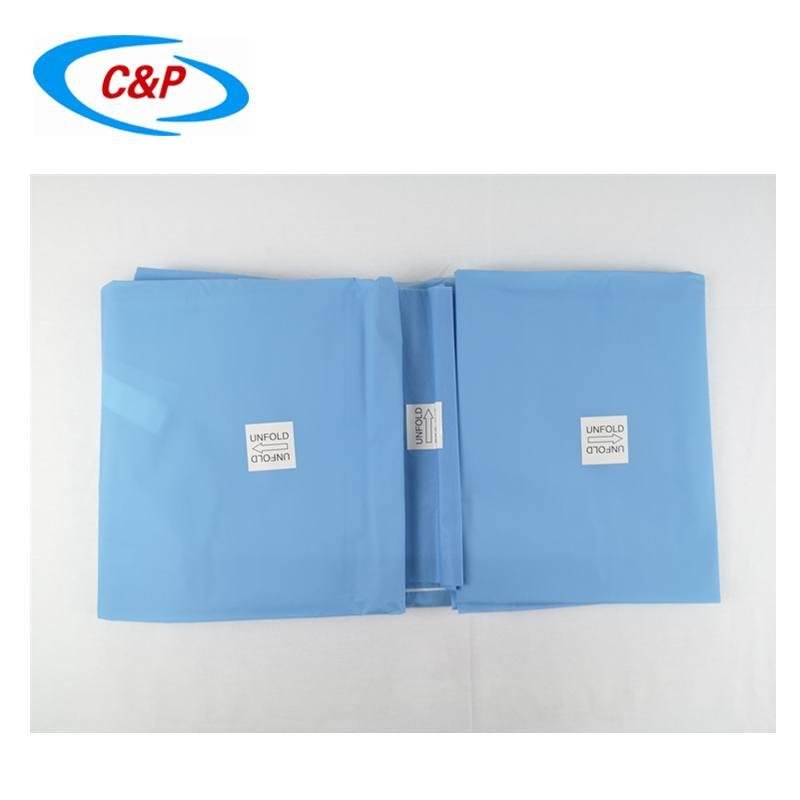 Sterile Medical By-pass Split Surgical Drape 2