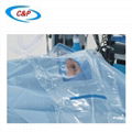 Disposable Surgical Ophthalmic Eye Drapes With Pouch