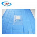 Sterile SMS Non woven Eye Drape For Ophthalmology Surgery