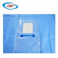 Sterile SMS Non woven Eye Drape For Ophthalmology Surgery