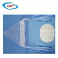 Medical Disposable Craniotomy Surgical Drape Sheet With Pouch