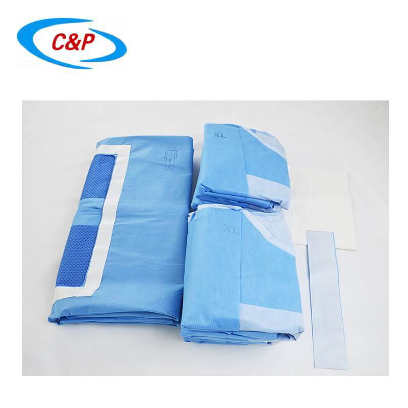 Medical Supplies Disposable Laparotomy Drape Kit Set